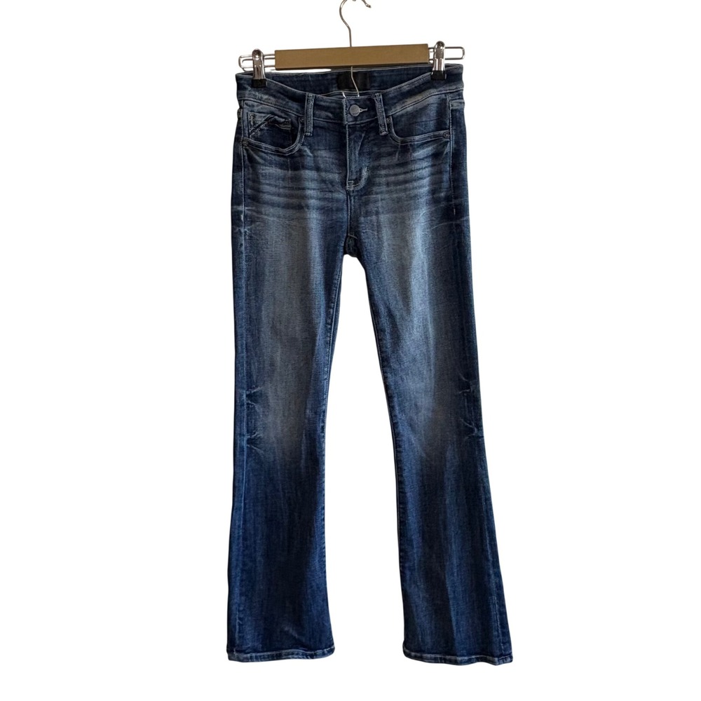 Buckle Black Size 25 Fit No. 53 Tailored Bootcut Jeans Dark Wash Western